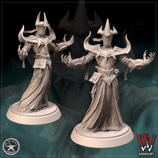 Ethereal Mage Casting 32mm Base