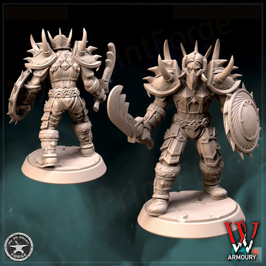 Human Warrior Tank Tier 1 25mm Base Tabletop Wargaming Miniature