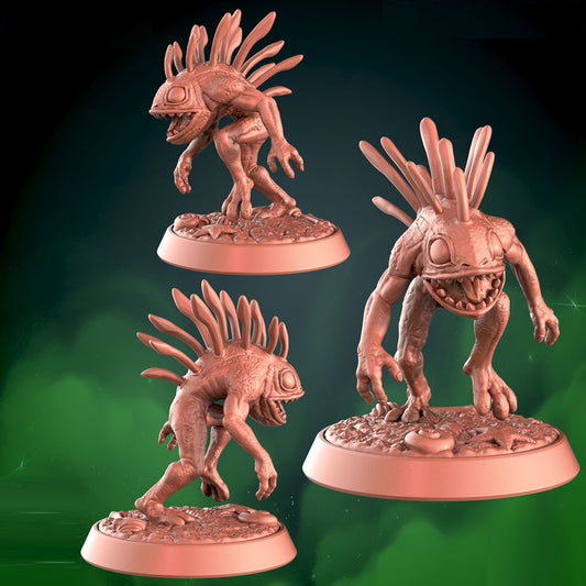 Murloc Running 25mm Base
