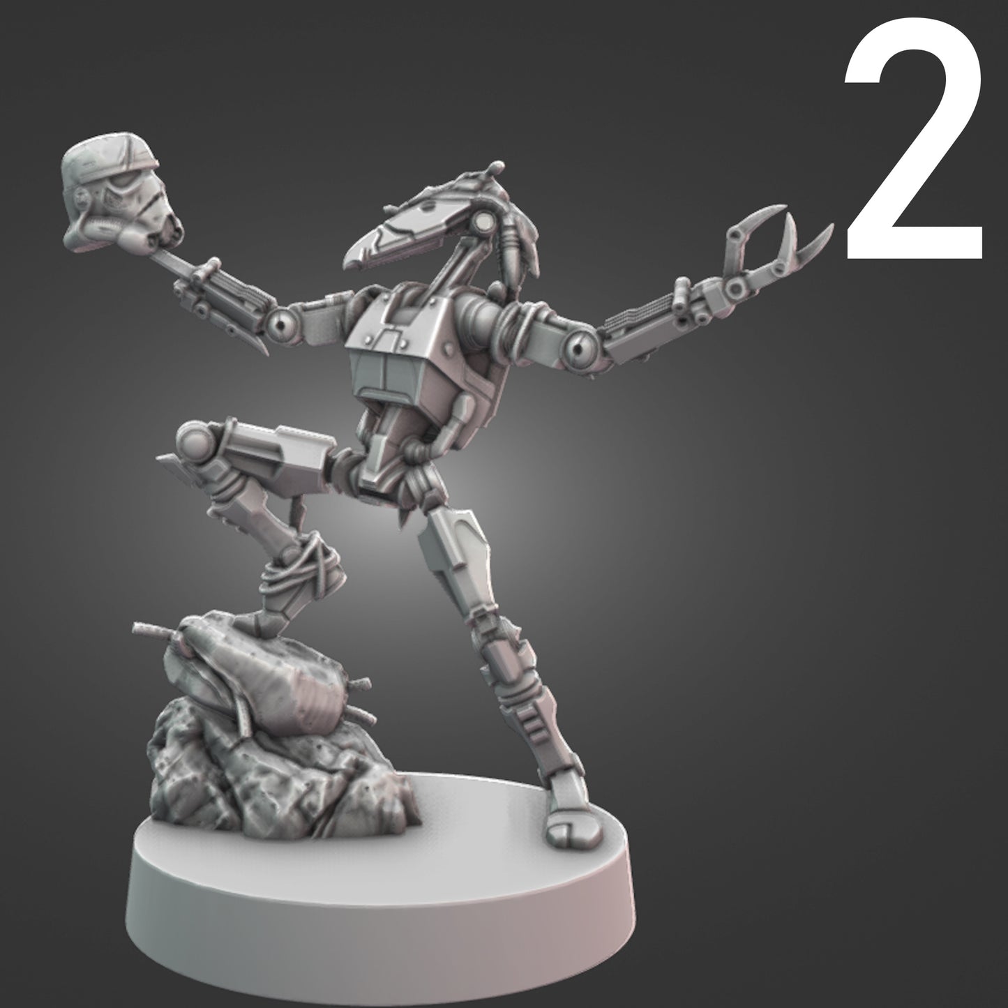 Mister Bones for Star Wars Legion - 6 Poses Available