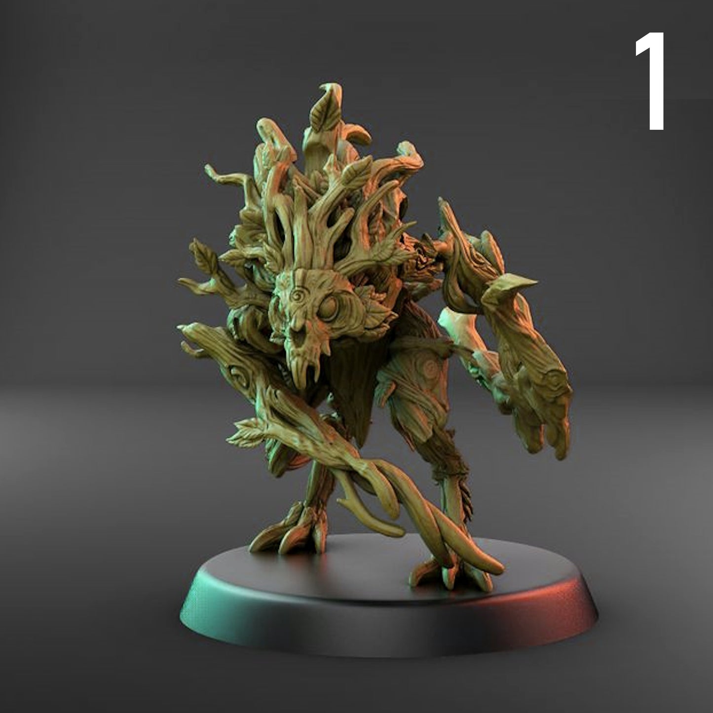 Vine Spirit Bow Set (32mm Base)