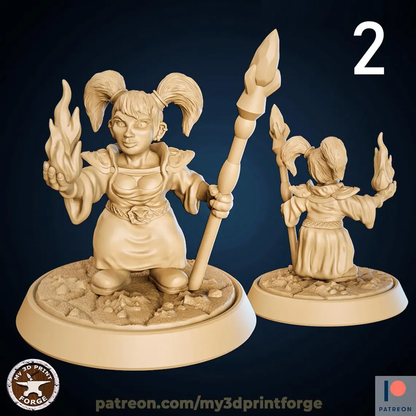 Gnomes Part 1 Collection – 7 Poses Available