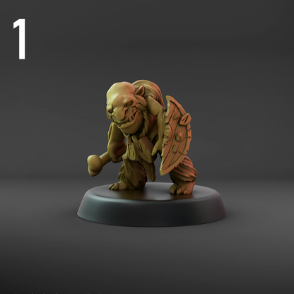 Rune Trogg Set A (25mm Base)