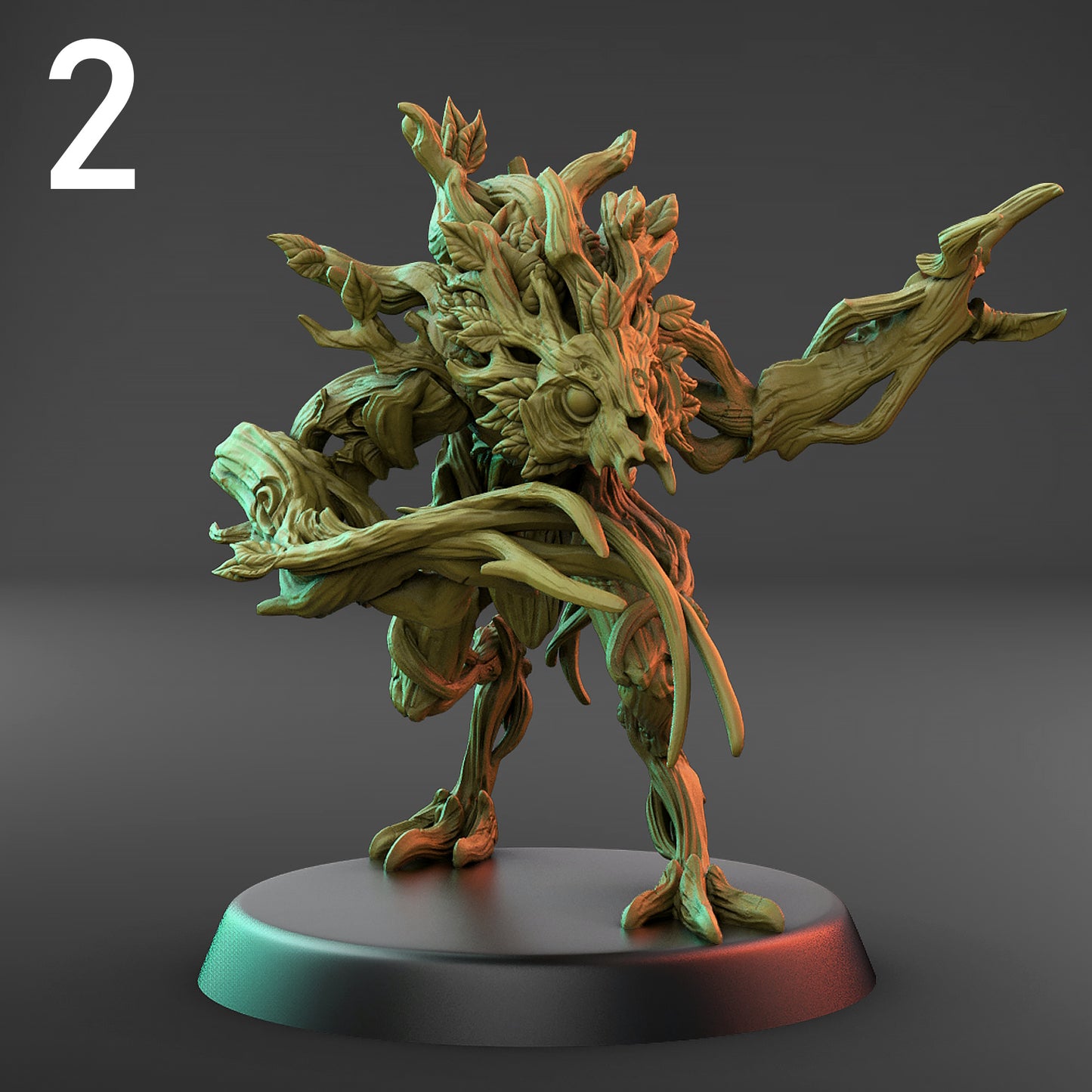 Vine Spirit Claw Set (32mm Base)