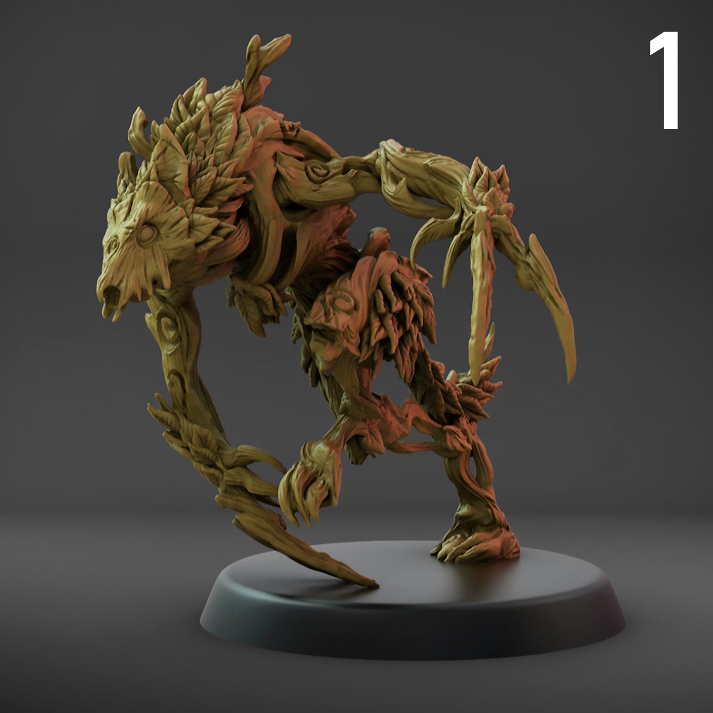 Ferocious Spirit Claw (32mm Base)