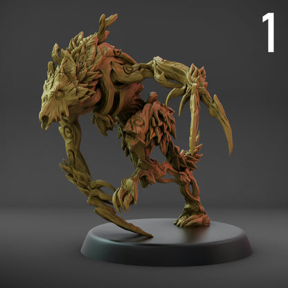 Ferocious Spirit Claw (32mm Base)