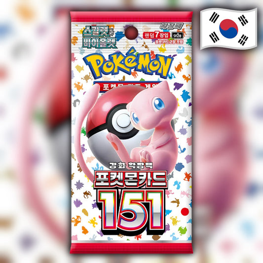 Pokemon 151 (sv2a) 🇰🇷 Korean Booster Pack