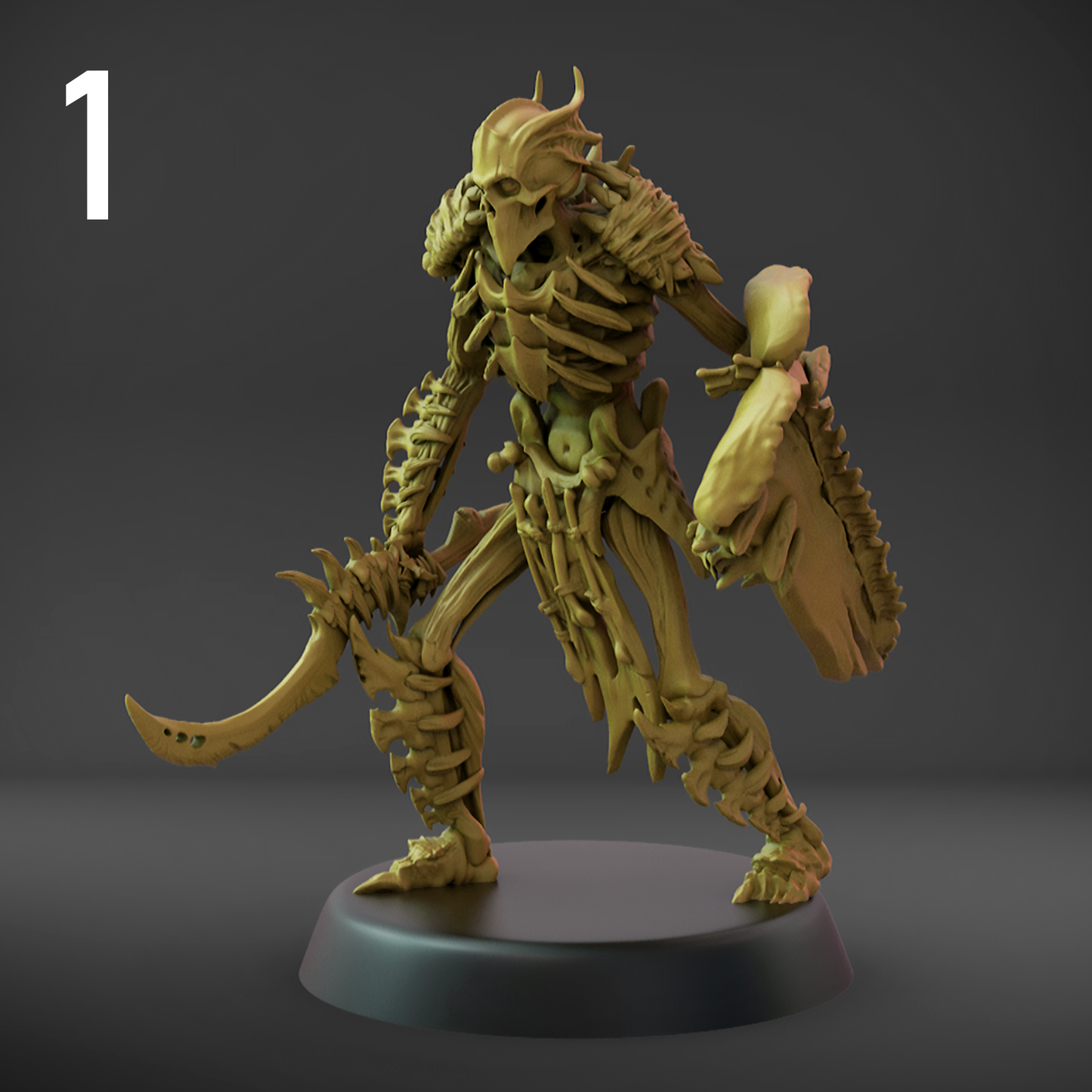 Boneguard Shield Set A (25mm Base)