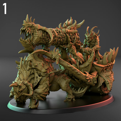 Raging Chariots 120mm Oval Base - Dark Legion