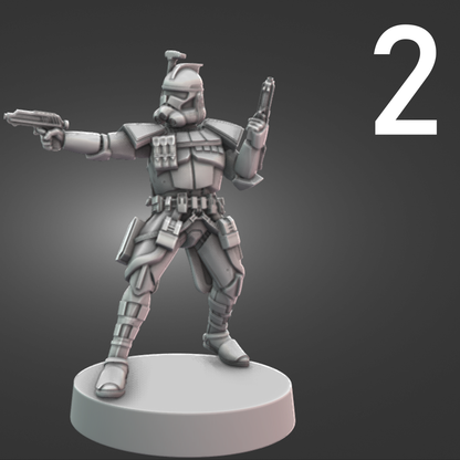 ARC Troopers for Star Wars Legion - 10 Poses Available