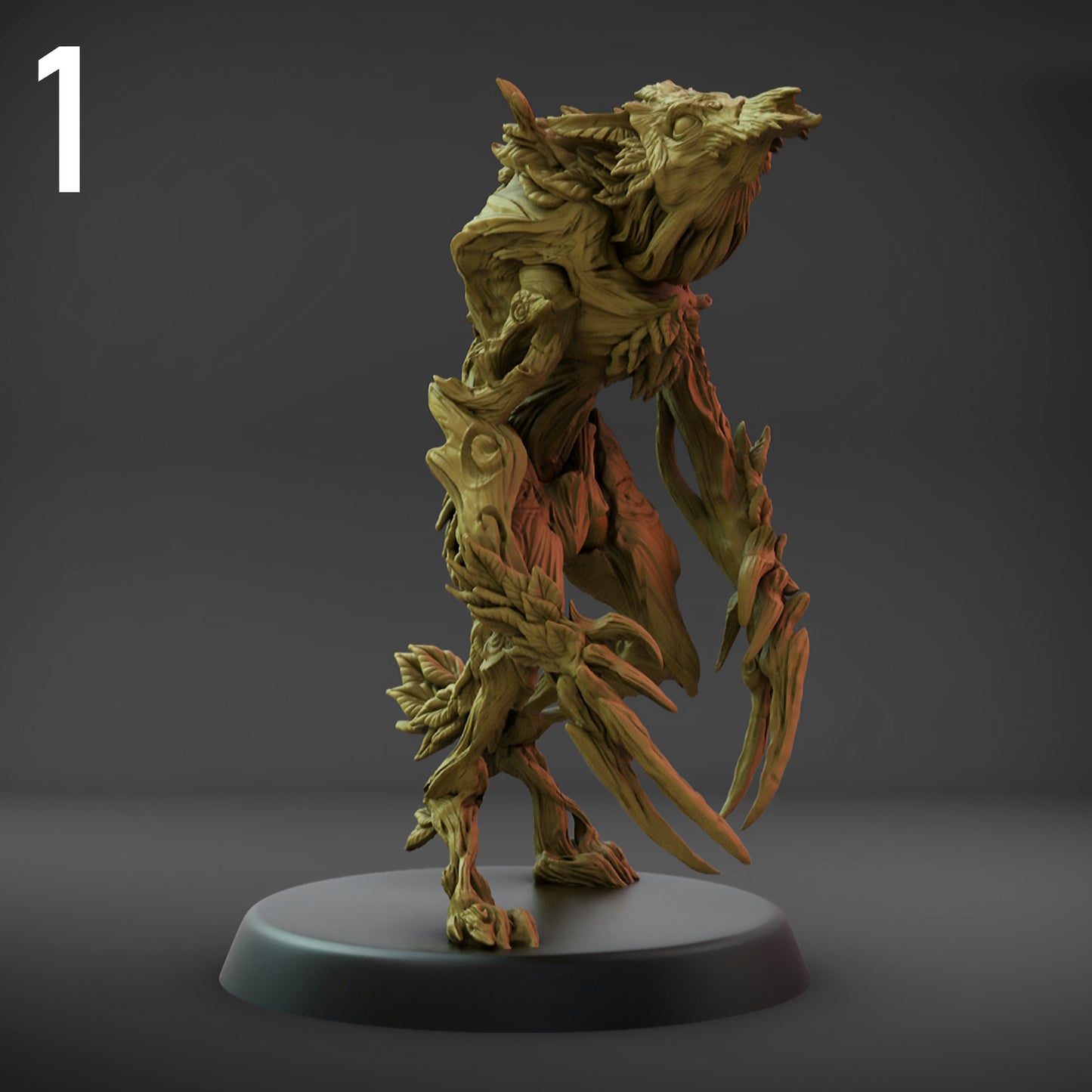 Ferocious Spirit Claw Set B (32mm Base)