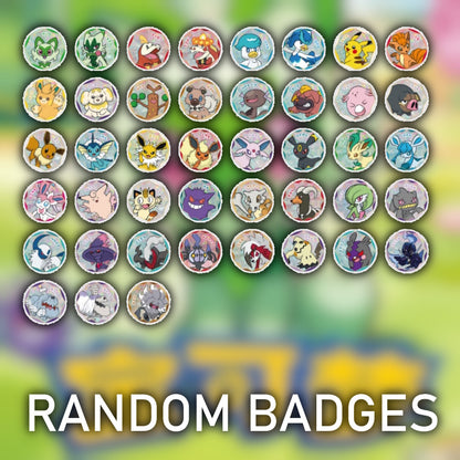 Pokemon Gem Pack Badge Set (CS4.5) 🇨🇳 S-Chinese Blind Bag
