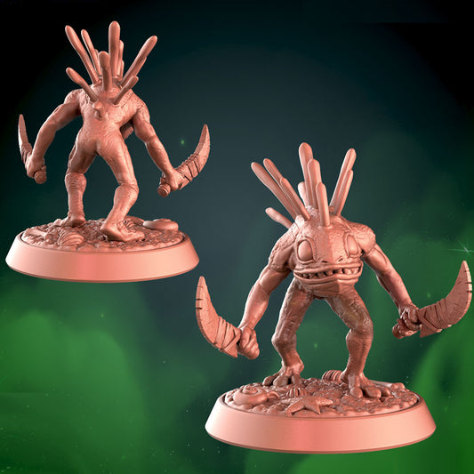 Murloc Dual Wield 25mm Base