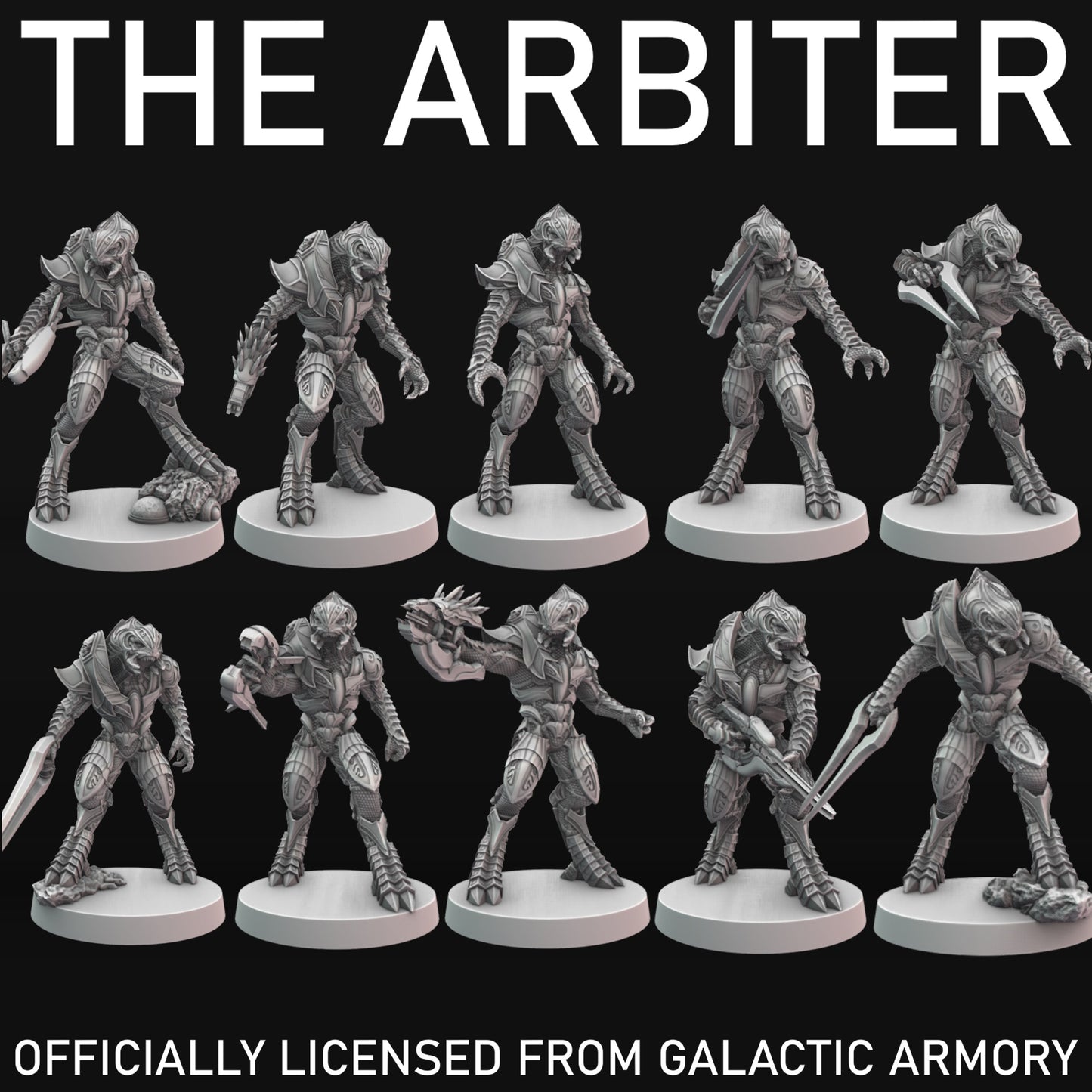 The Arbiter for Halo Flashpoint - 10 Poses Available