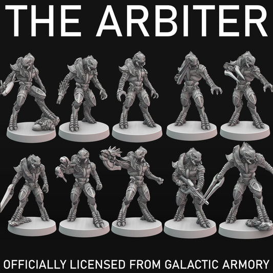 The Arbiter for Halo Flashpoint - 10 Poses Available