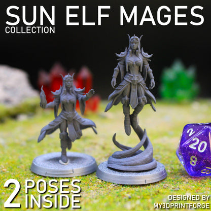 Sun Elf Mages