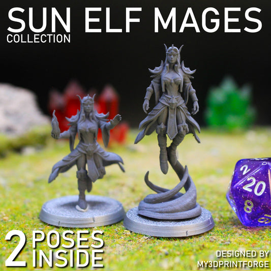 Sun Elf Mages