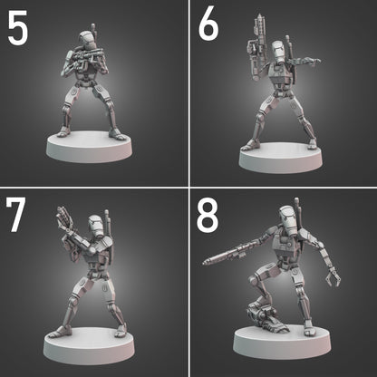 Assault Class Droids for Star Wars Legion - 21 Poses Available