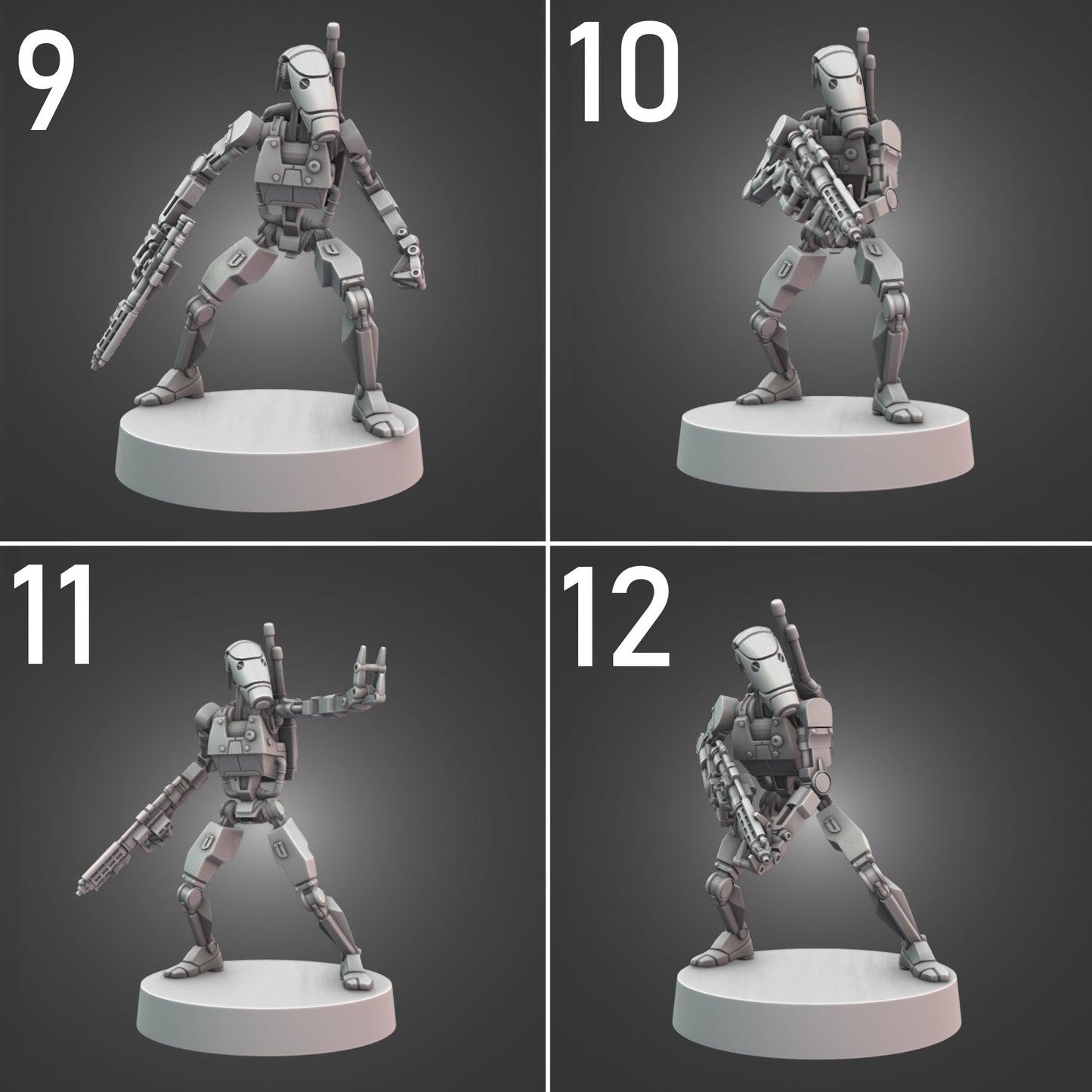 Assault Class Droids for Star Wars Legion - 21 Poses Available
