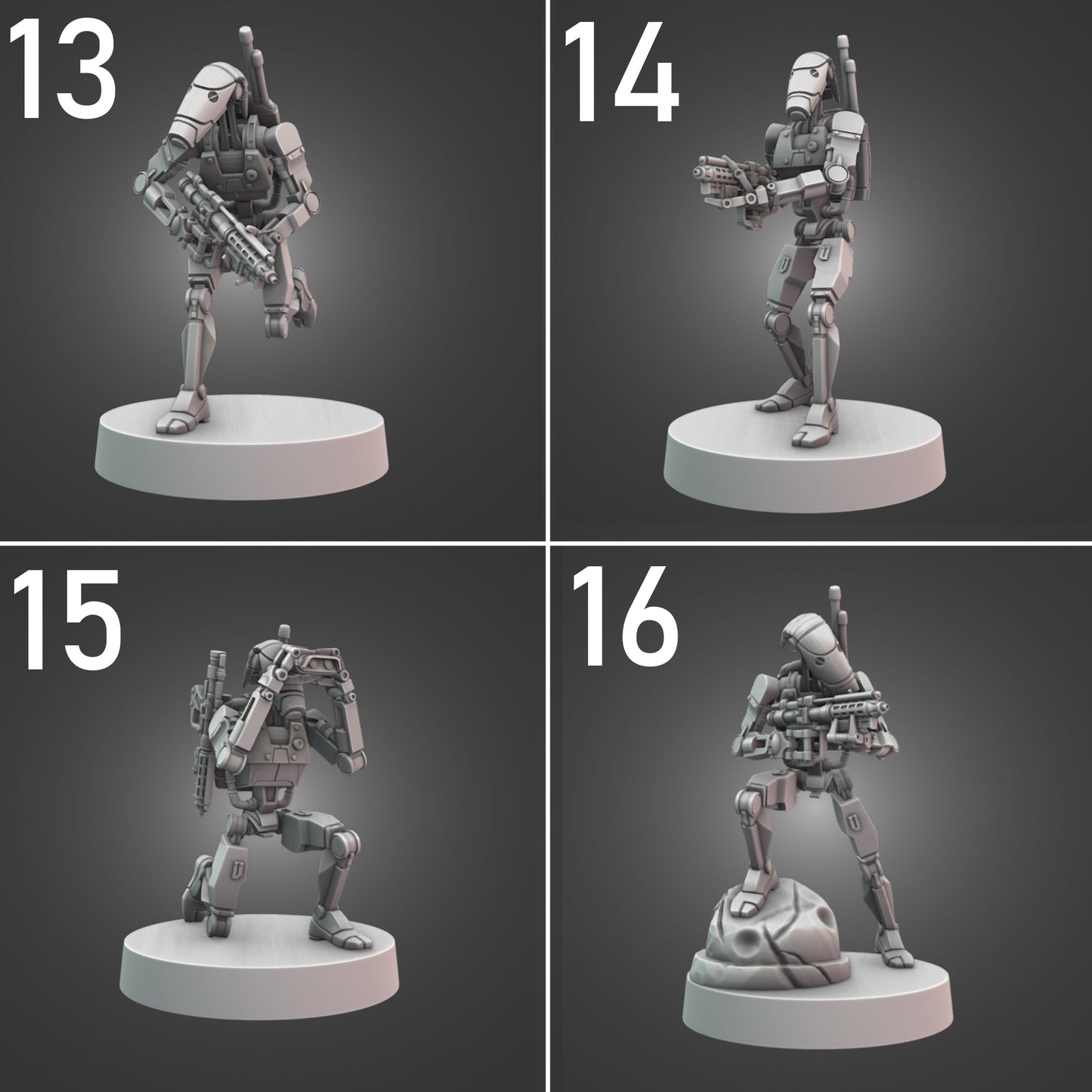 Assault Class Droids for Star Wars Legion - 21 Poses Available