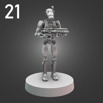 Assault Class Droids for Star Wars Legion - 21 Poses Available