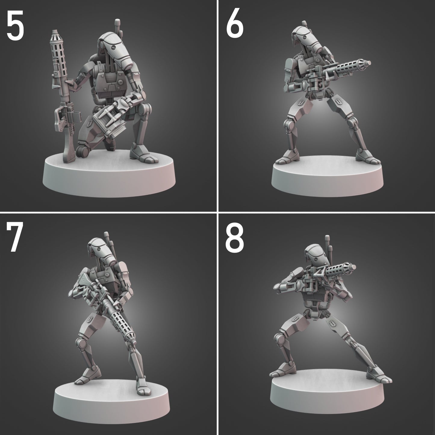 Heavy Class Droids for Star Wars Legion - 21 Poses Available