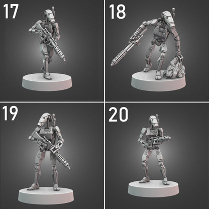 Heavy Class Droids for Star Wars Legion - 21 Poses Available