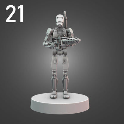 Heavy Class Droids for Star Wars Legion - 21 Poses Available