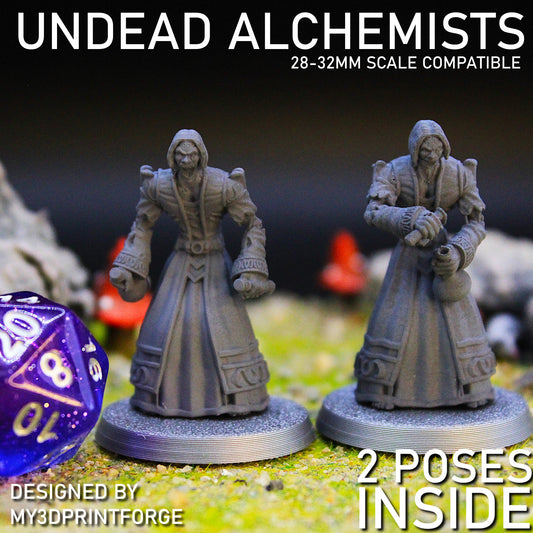Undead Alchemist Miniatures