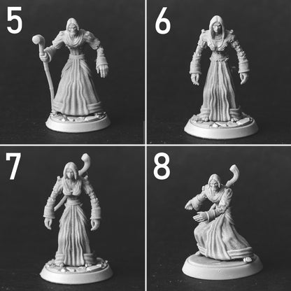 Undead Initiates Miniatures