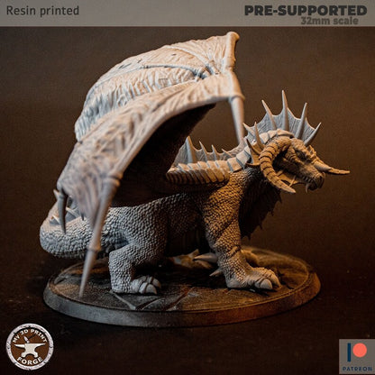 Shadowfire Dragon Ground Pose