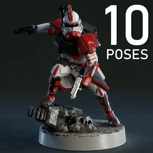 ARC Troopers - 10 Poses