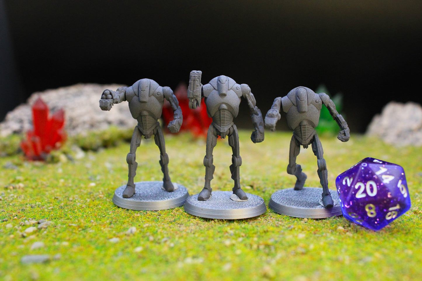 B-2 Droids - 12 Poses