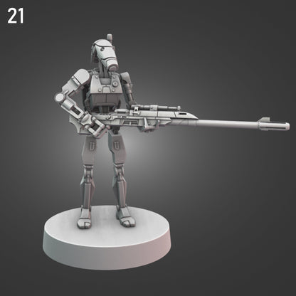 Specialist Sniper Droids for Star Wars Legion - 20 Poses Available