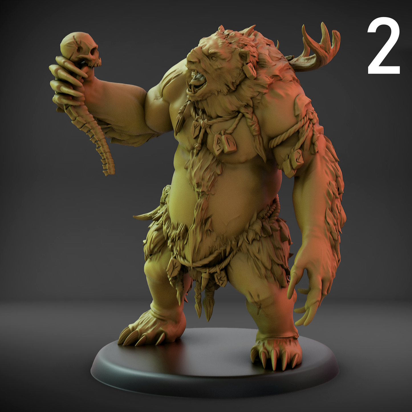 Bearzerker Set A (50mm Base)
