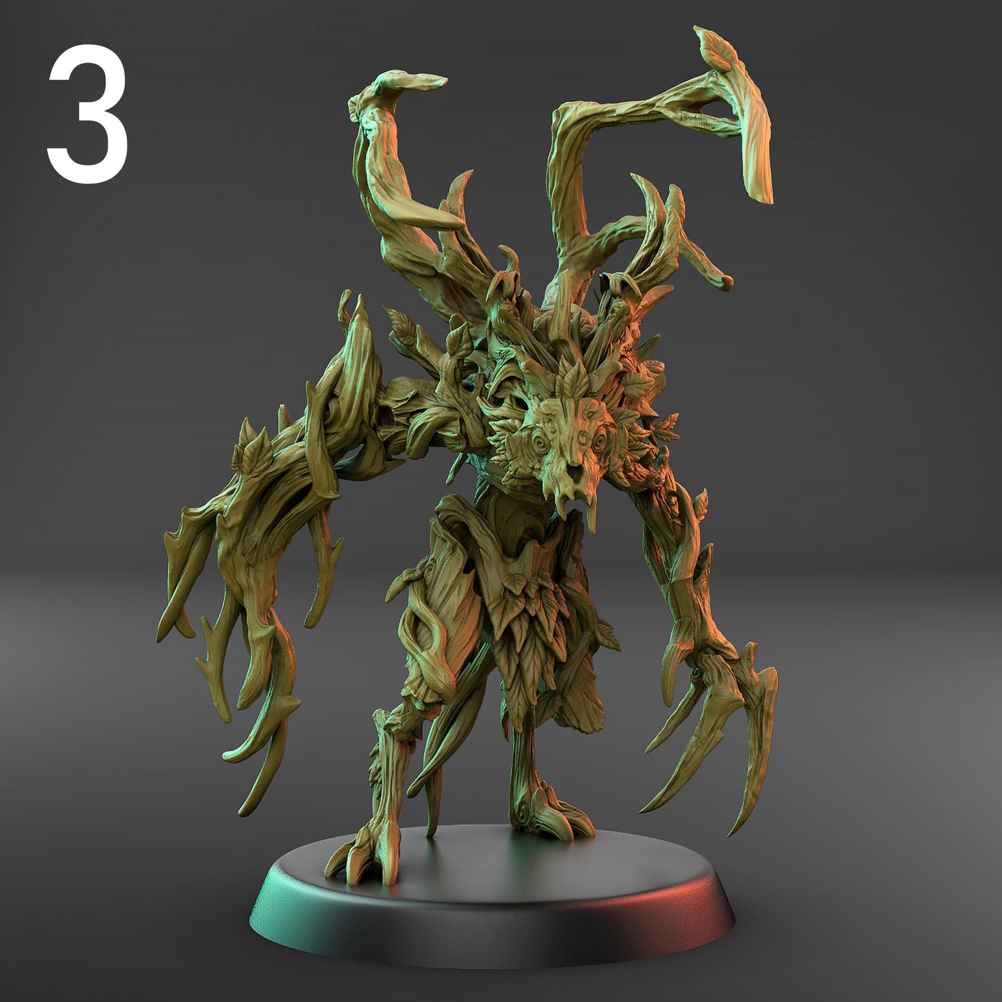 Vine Spirit Claw Set (32mm Base)
