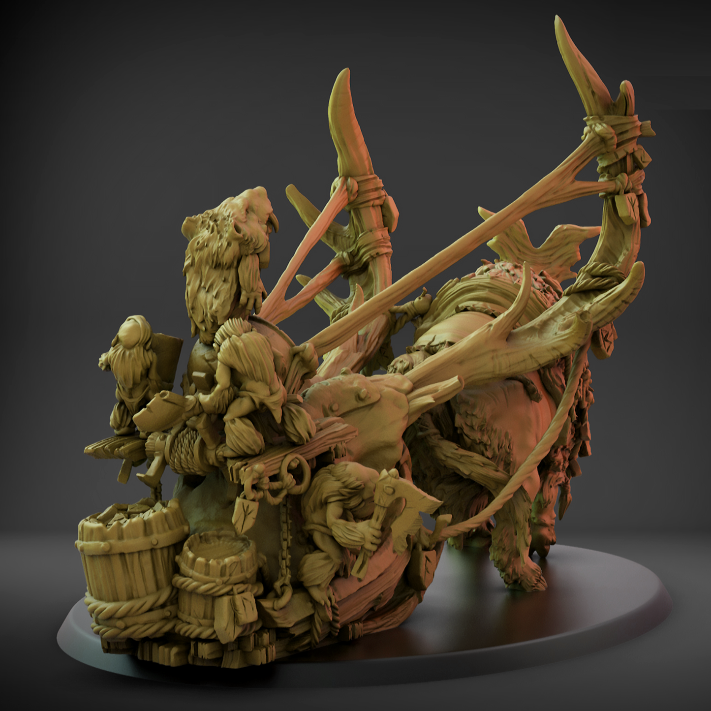 Trogg Trail (120mm Oval Base)