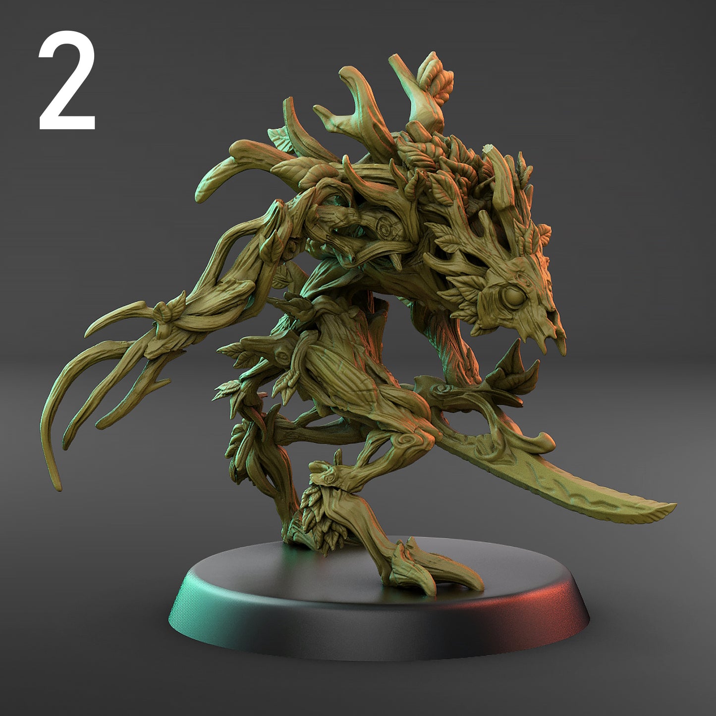 Vine Spirit Slasher Set (32mm Base)