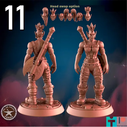Orc Part 3 Collection – 37 Poses Available