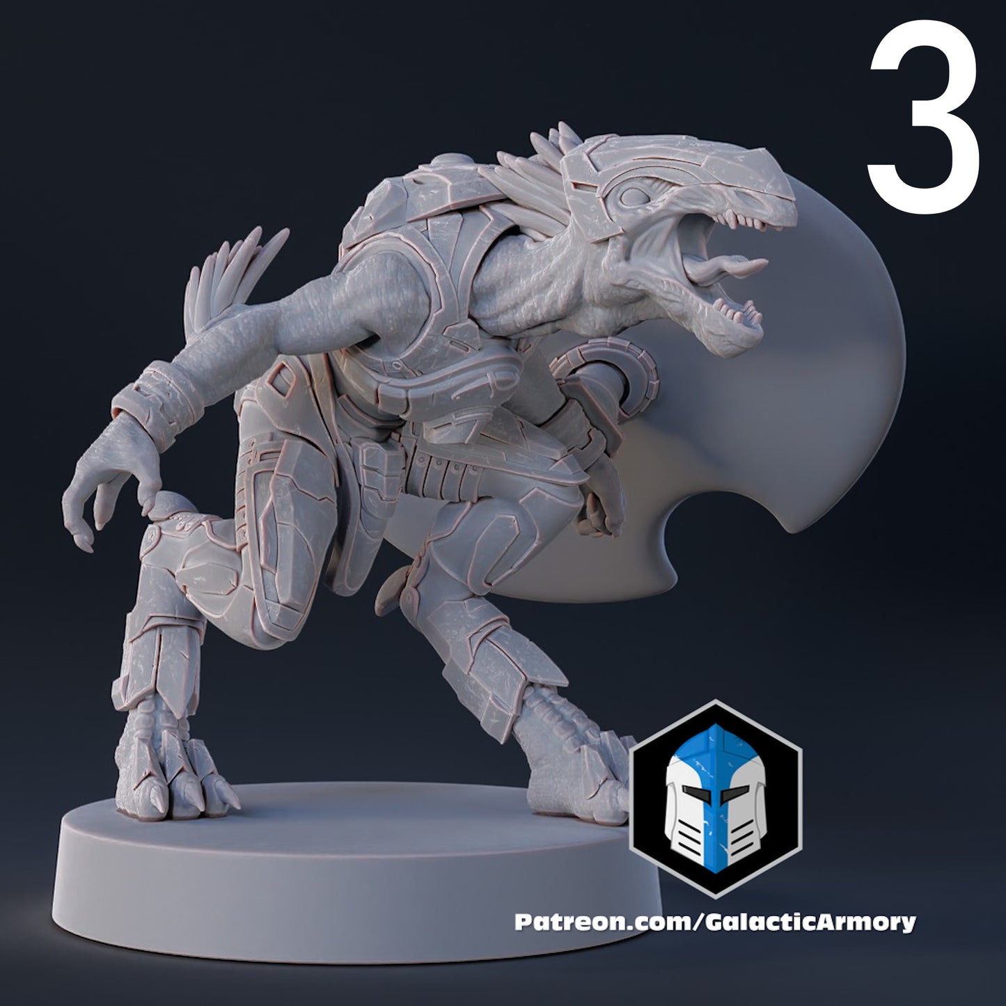 Kig-Yar Jackals for Halo Flashpoint - 10 Poses Available
