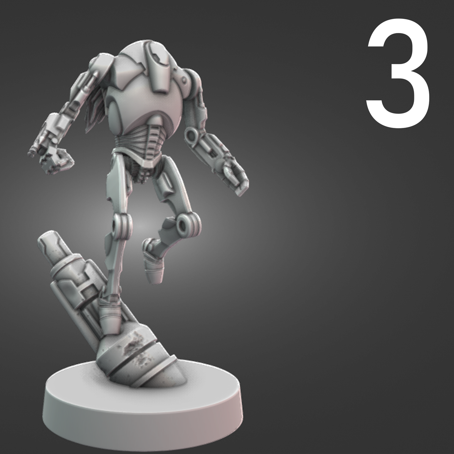 B-2 Battle Droids for Star Wars Legion - 12 Poses Available