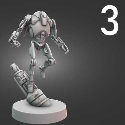 B-2 Battle Droids for Star Wars Legion - 12 Poses Available
