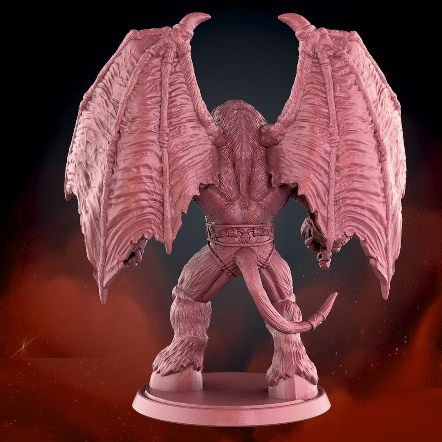 Doom Lord Kazzak 50mm Base