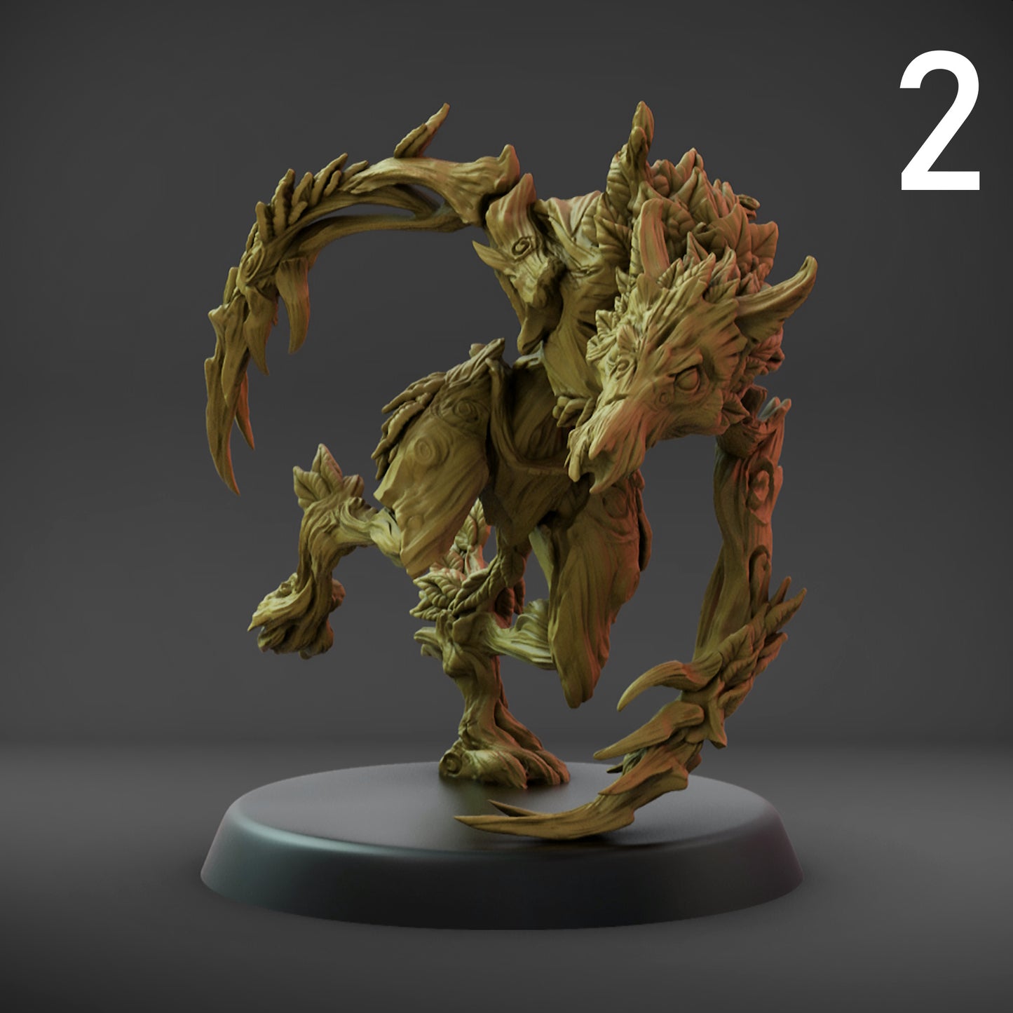Ferocious Spirit Claw (32mm Base)