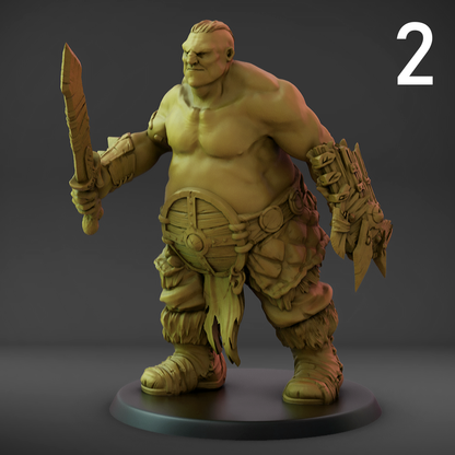 Hunger Sons Shield Set B (50mm Base)