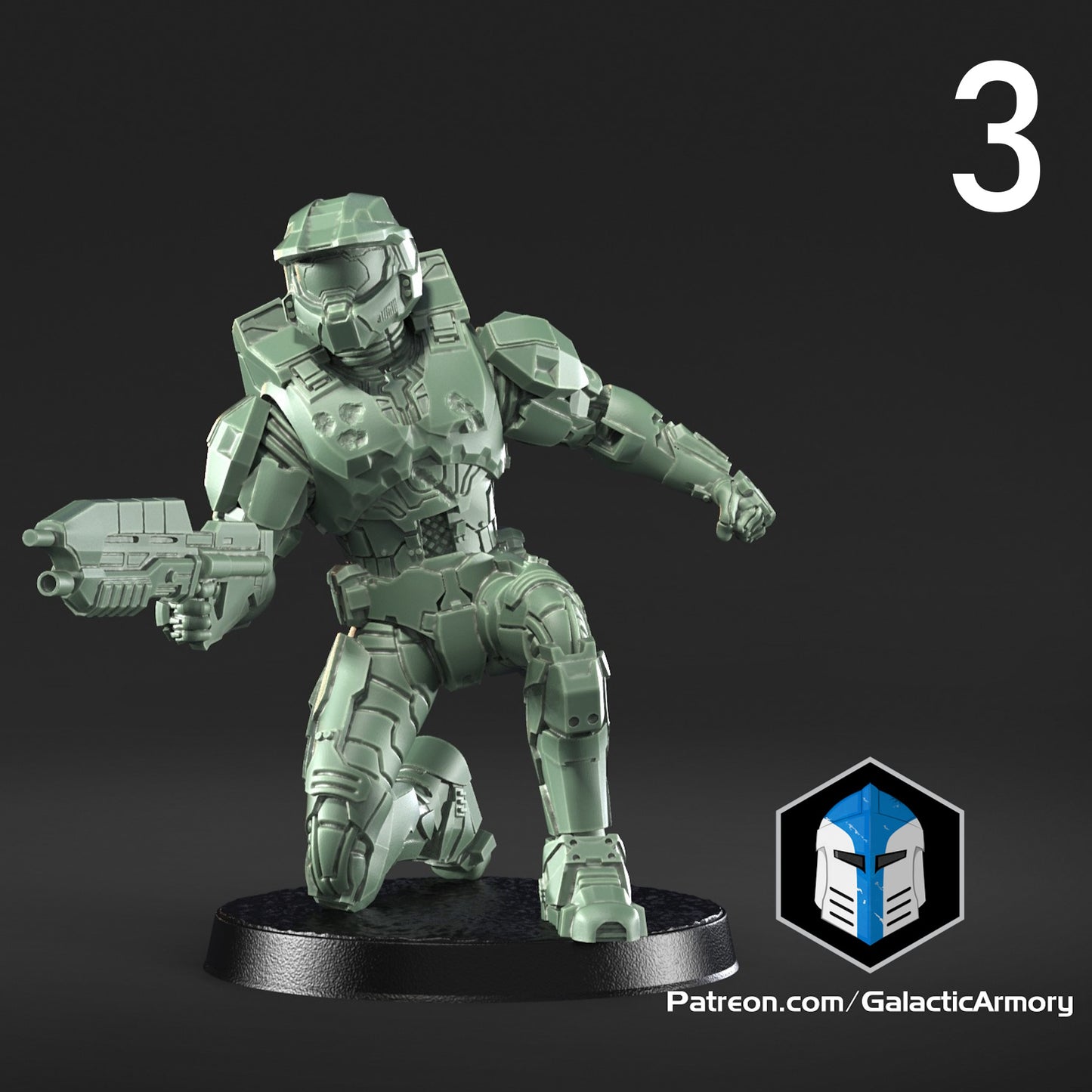 Master Chief for Halo Flashpoint - 10 Poses Available