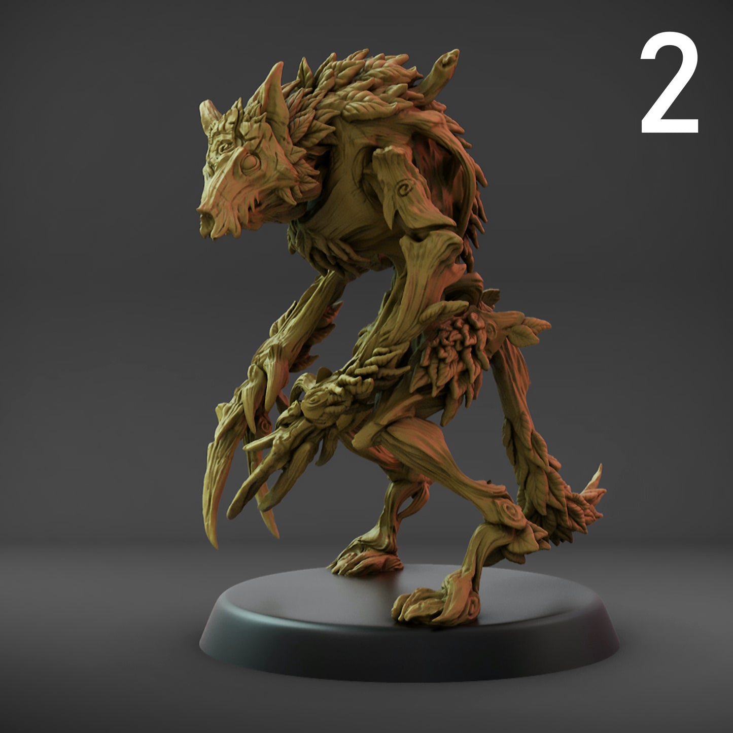 Ferocious Spirit Claw Set B (32mm Base)