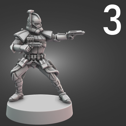 ARC Troopers for Star Wars Legion - 10 Poses Available