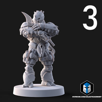 Jiralhanae Brutes for Halo Flashpoint - 20 Poses Available