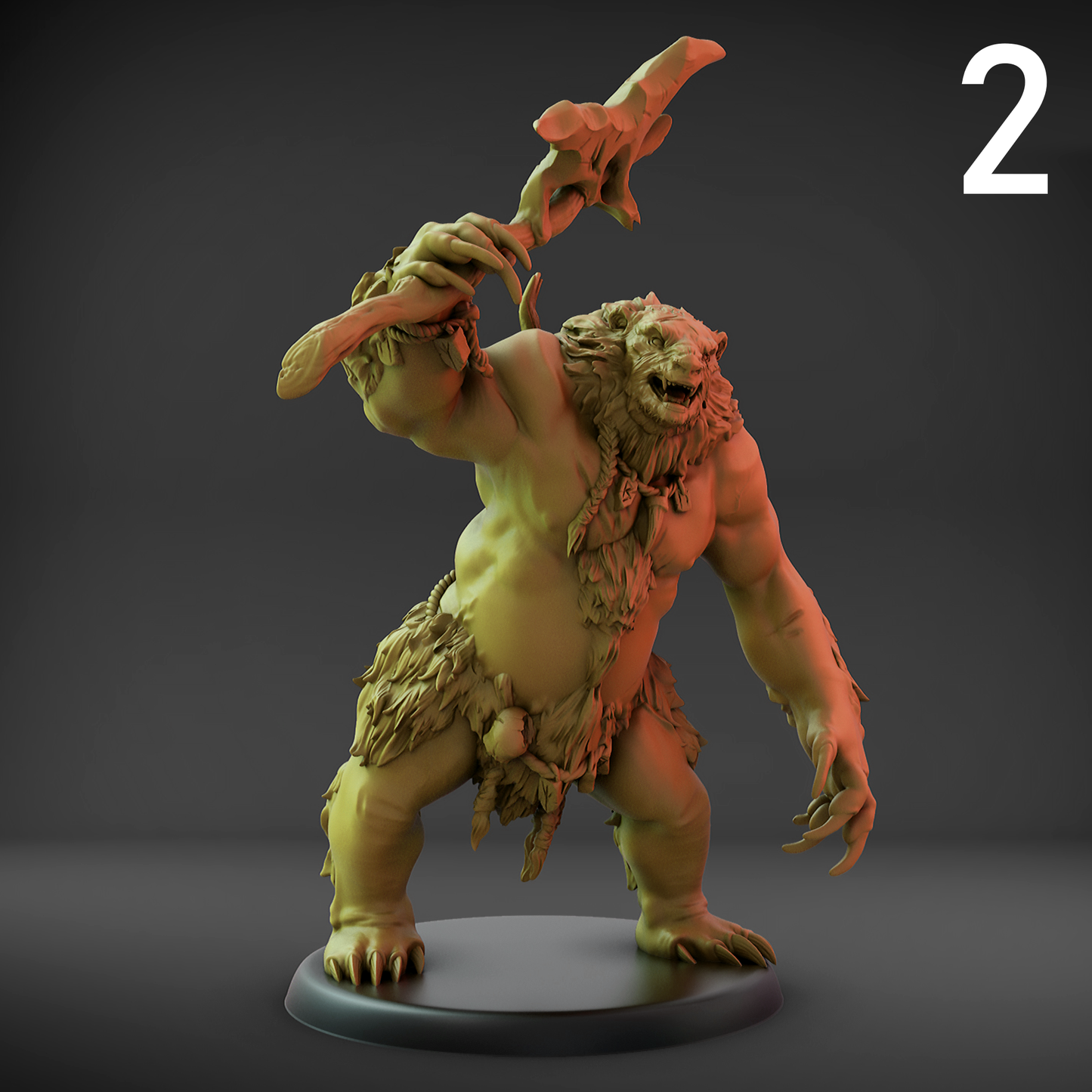 Bearzerker Set B (50mm Base)